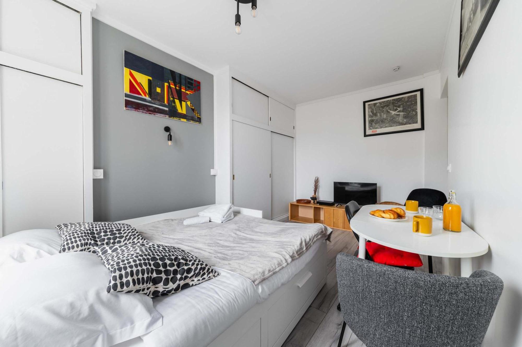 Studio Cosy Proche Tour Eiffel - Paris 7 - 2P - Flat-Guest Exterior photo